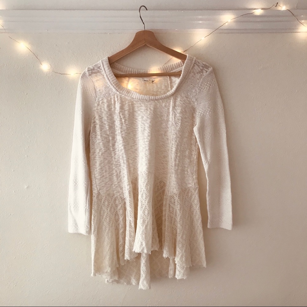 Anthropologie light sweater